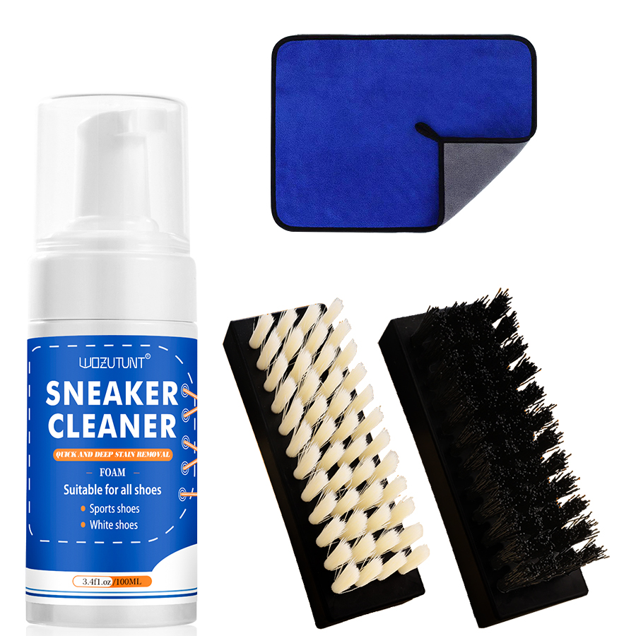 Sneaker Care Spray - طقم تنظيف الأحذية البيضاء للأحذية الرياضية