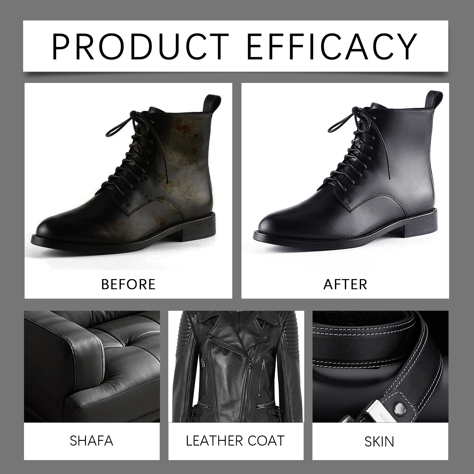 بلسم ترميم اللون للجلد الأسود  - مراجعة Leather Shoe Polish وسعره