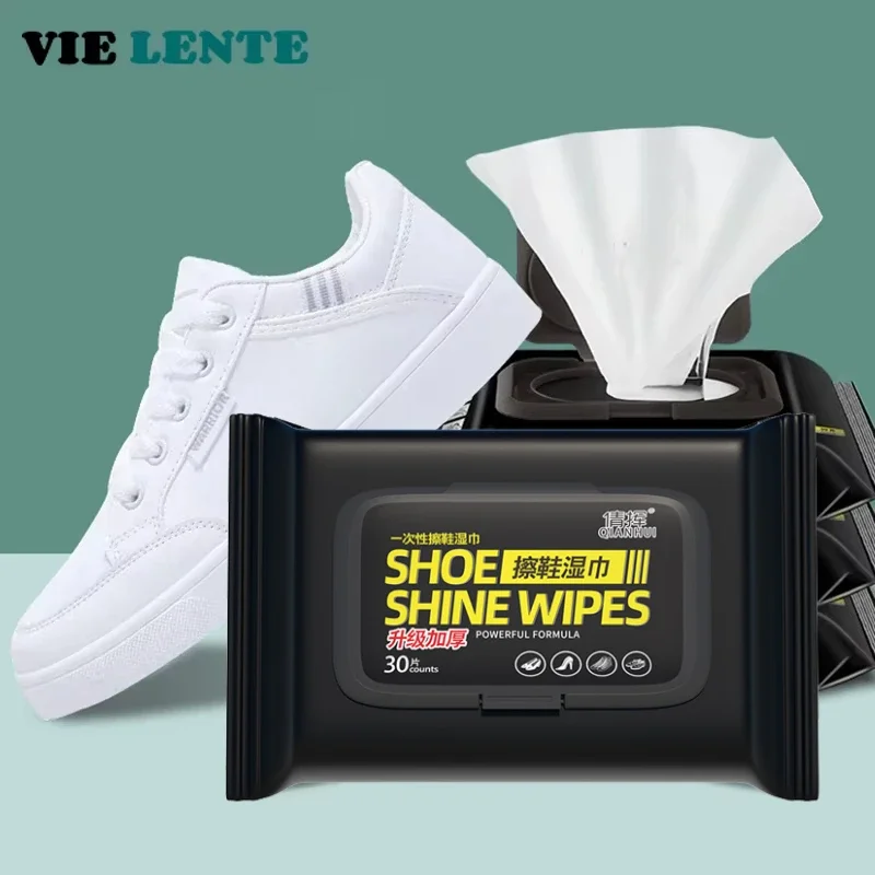 12-60 قطعة أحذية يمكن التخلص م - مراجعة Shoe Cleaner وسعره