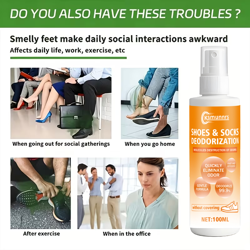 بخاخ مزيل لرائحة القدم، منظف م - مراجعة Sneaker Care Spray وسعره