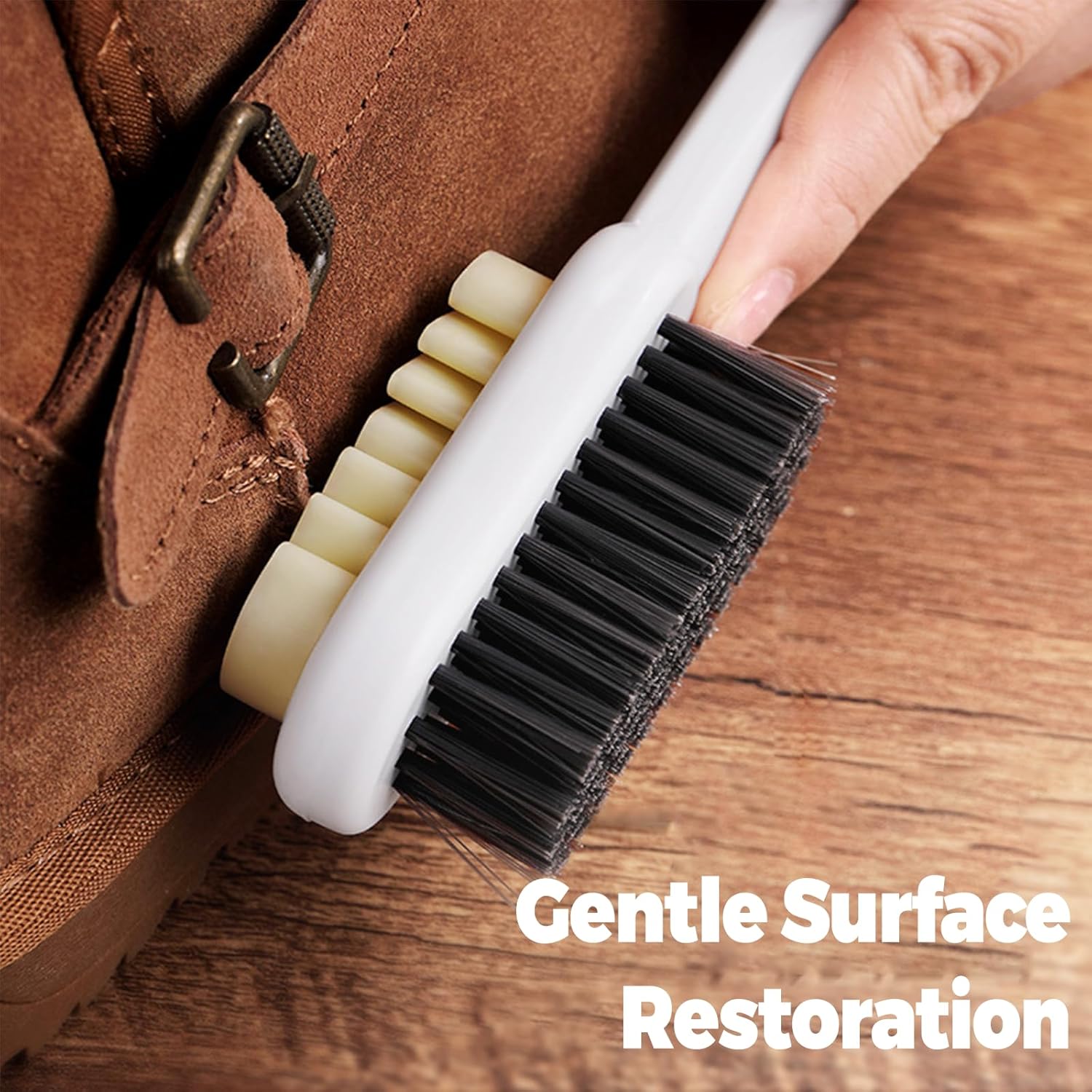 فرشاة تنظيف من الجلد المدبوغ،  - مراجعة Shoe Cleaning Brush وسعره